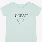 Guess Baby Meisjes T-Shirt Mint
