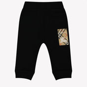 Burberry Jackson Baby Boys Trousers In Black