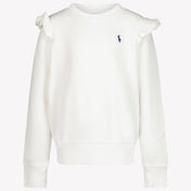 Ralph Lauren Girls sweater White