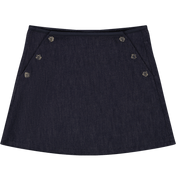 Moncler Kids Girls Skirt Dark Blue
