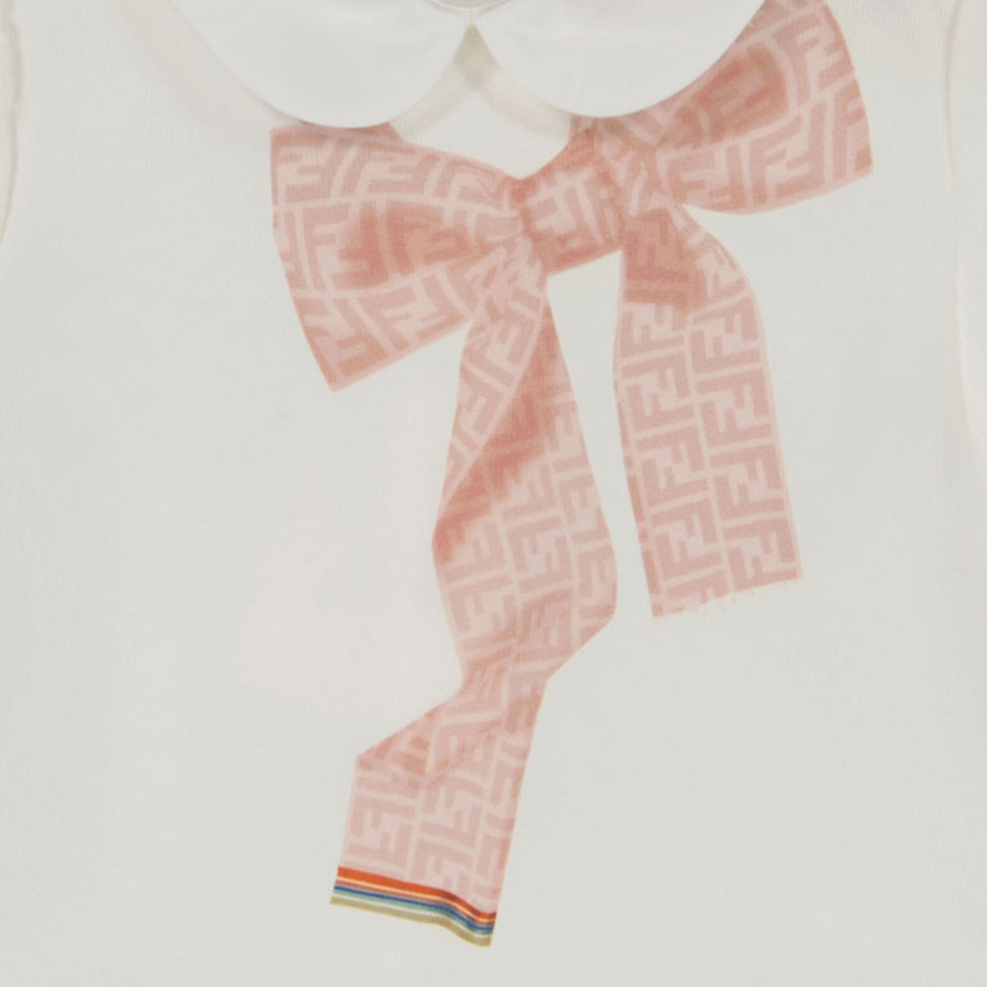 Fendi Baby Girls Dress In White