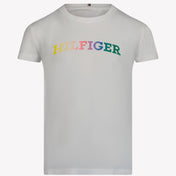 Tommy Hilfiger Children's Girls T-shirt White