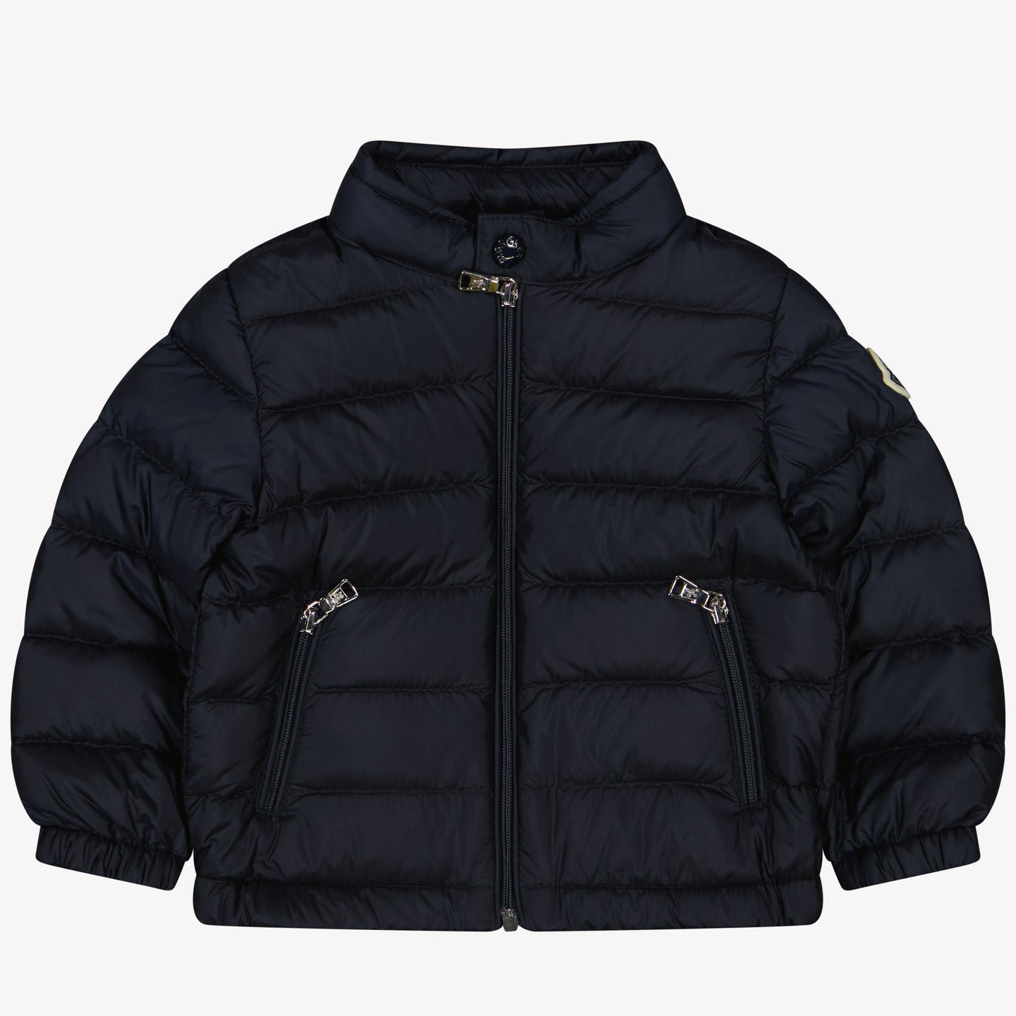 Moncler Acorus Baby Jongens Tussenjas In Navy