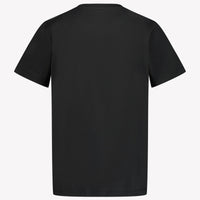 Moncler Kinder Jongens T-Shirt In Zwart