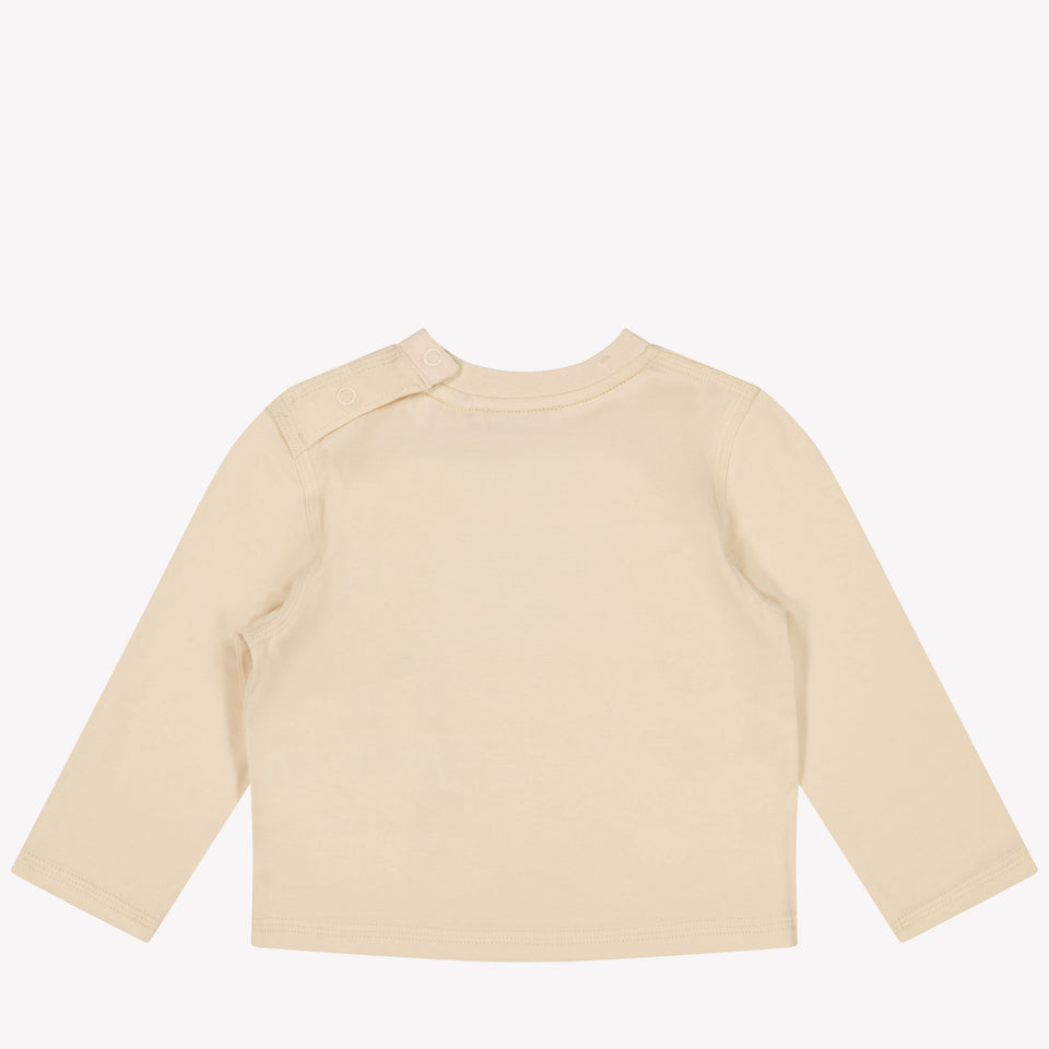 Burberry Baby Meisjes T-Shirt In Zalm