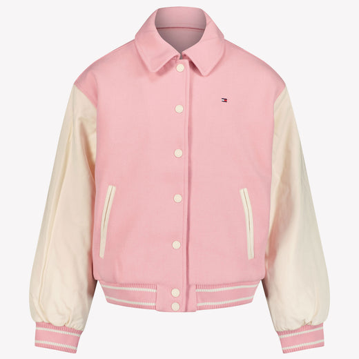 Tommy Hilfiger Kinder Meisjes Tussenjas Roze