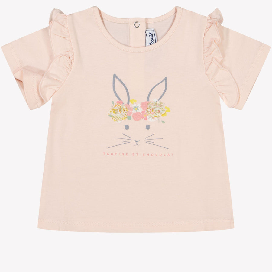 Tartine et Chocolat Baby T-Shirt Licht Roze