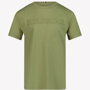 Tommy Hilfiger Children's Boys T-shirt Olive Green