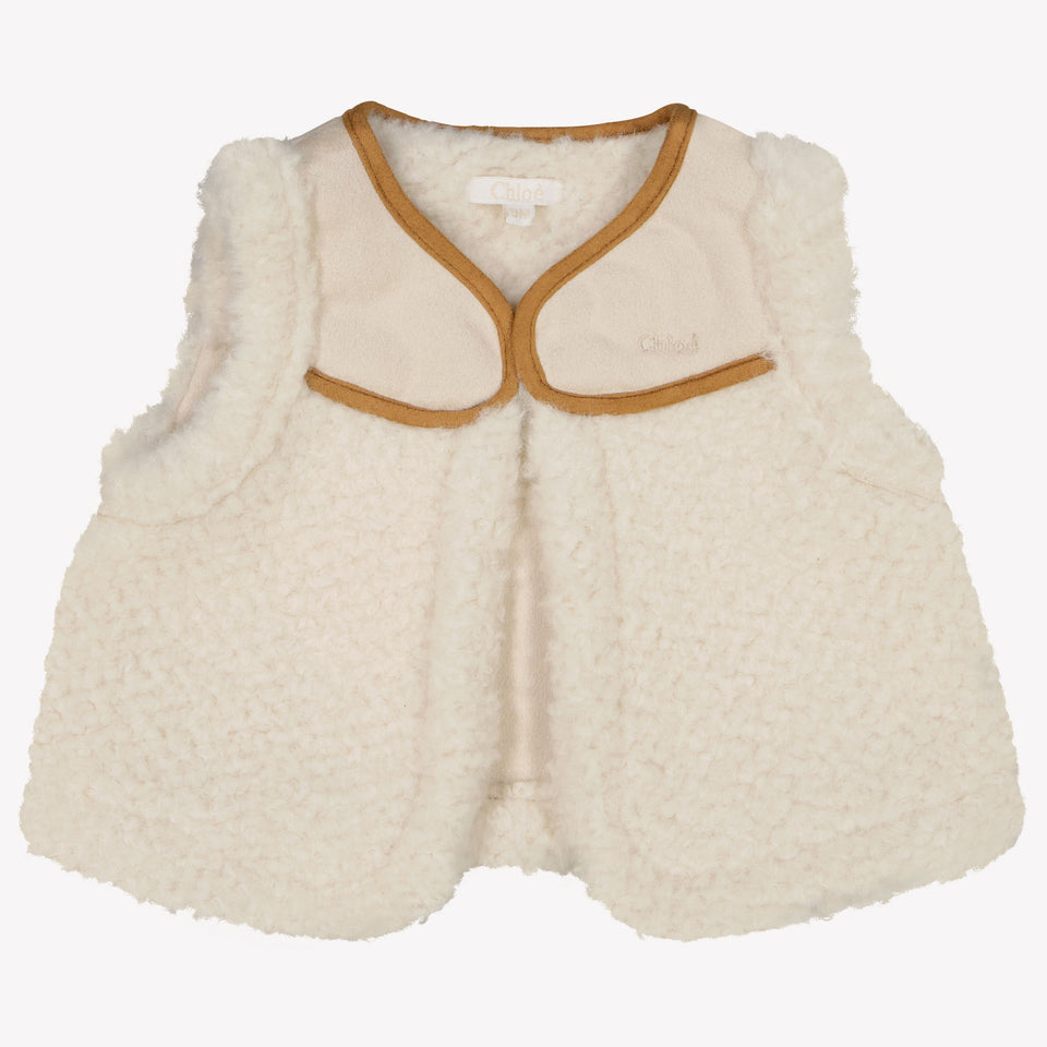 Chloé baby girls Jackets OffWhite