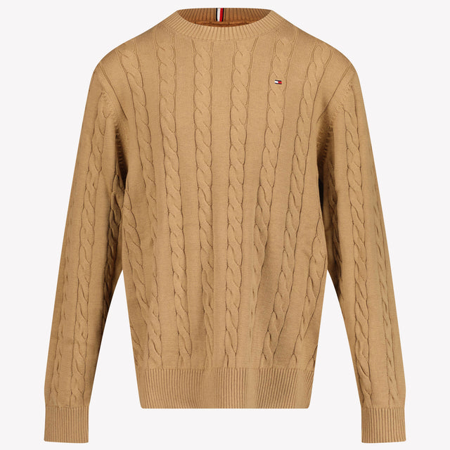 Tommy Hilfiger Kinder Jongens Trui Camel