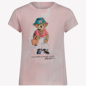 Ralph Lauren Kinder Meisjes T-Shirt Roze