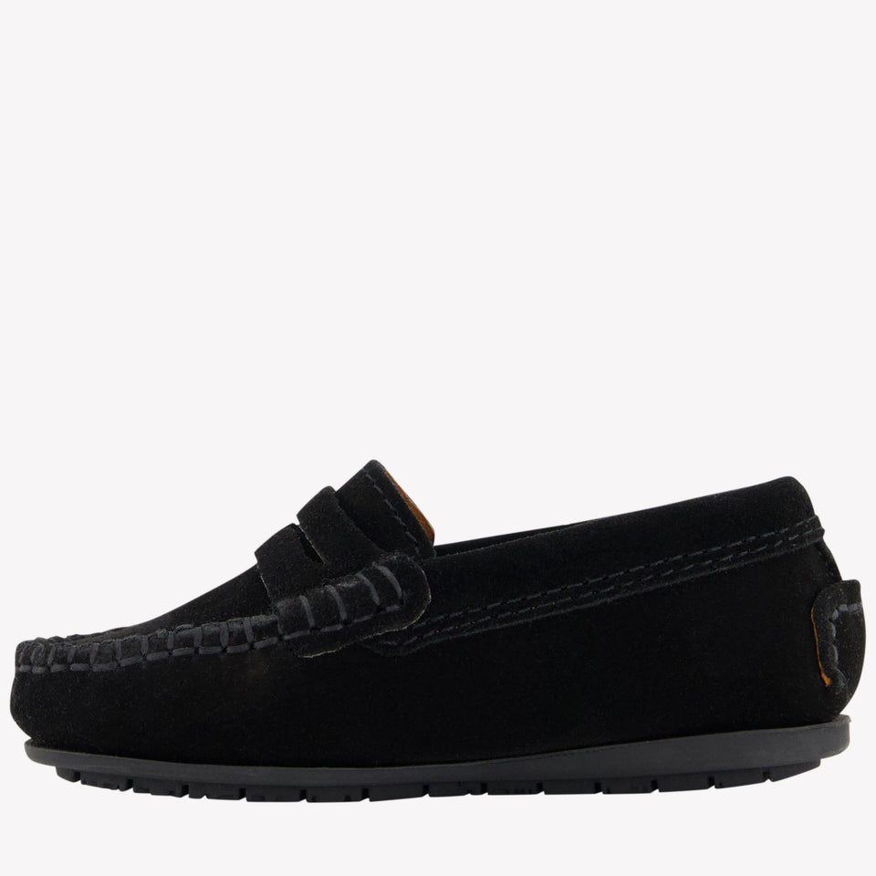 Atlanta Moccasin Unisex Shoes In Black