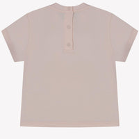Fendi Baby Unisex T-shirt Licht Roze