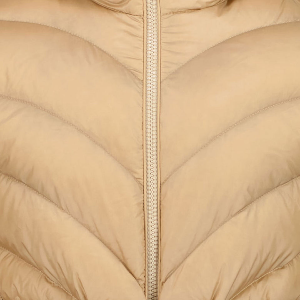 Moncler Argenno Kinder Meisjes Tussenjas In Beige