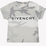 Givenchy Baby Jongens T-Shirt Grijs