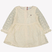 Tommy Hilfiger Baby Girls Dress OffWhite