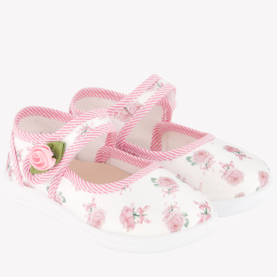 MonnaLisa Girls Shoes In Light Pink