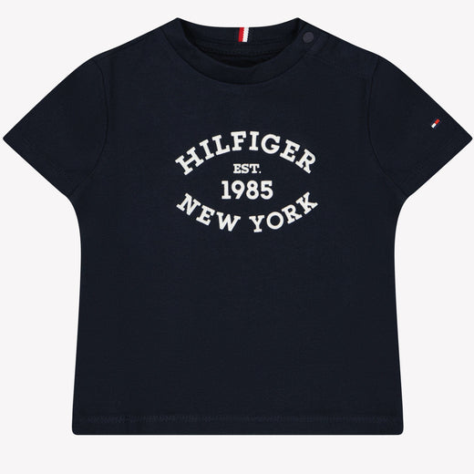 Tommy Hilfiger Baby Jongens T-shirt Navy