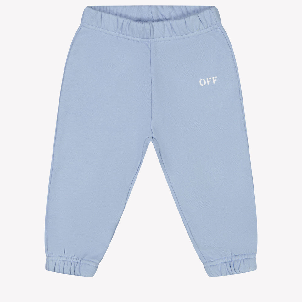 Off-White Baby Jongens Broek Licht Blauw