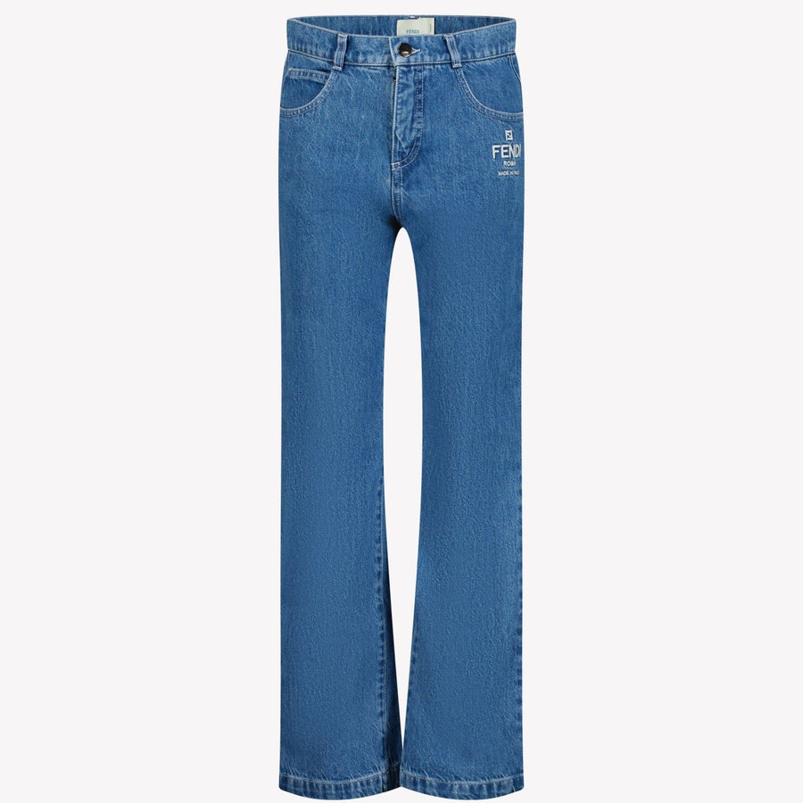 Fendi Boys Jeans in Blue