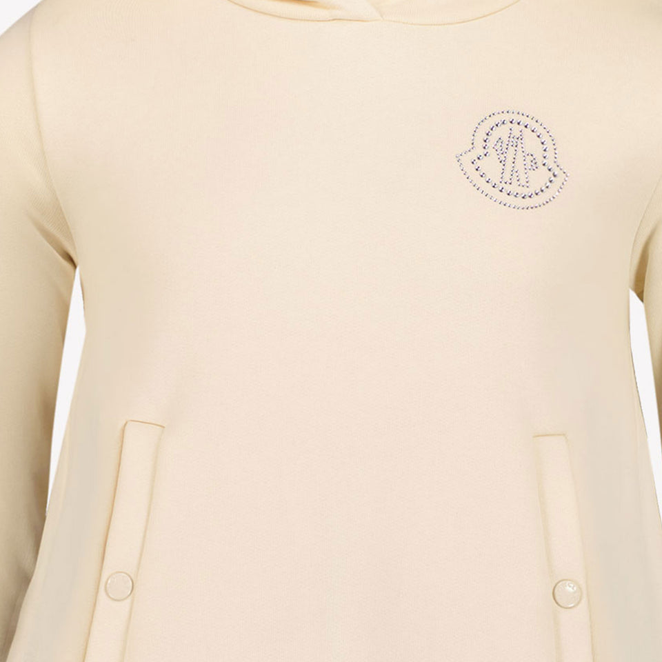 Moncler Meisjes Jurk Off White