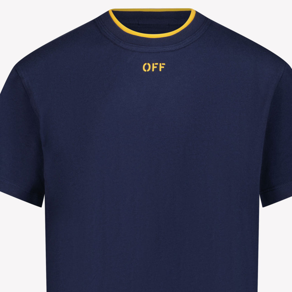 Off-White Children's boys in t-shirt Navy