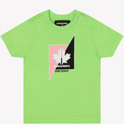 Dsquared2 Baby Unisex T-Shirt Lime