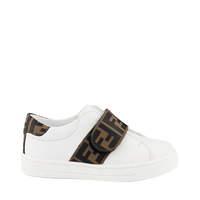 Fendi Kids Unisex Sneakers White