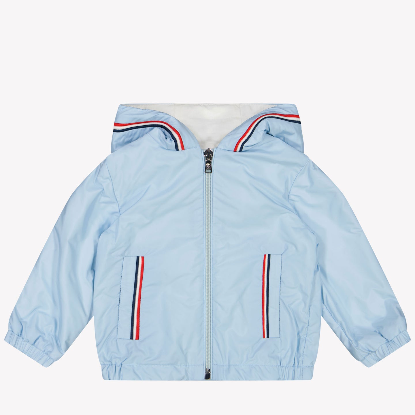 Moncler Granduc Baby Jongens Zomerjas In Licht Blauw