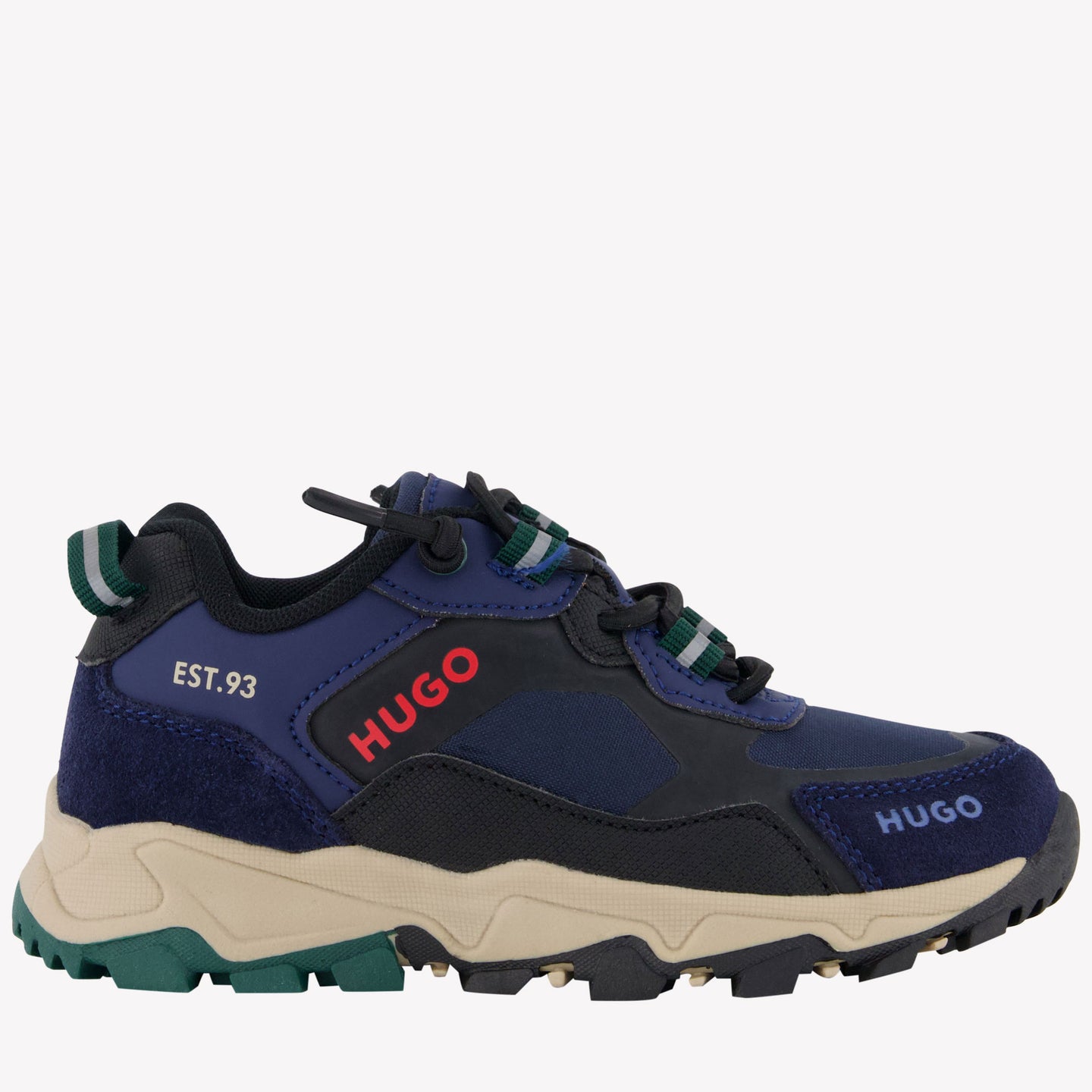 Hugo Jongens Sneakers Donker Blauw