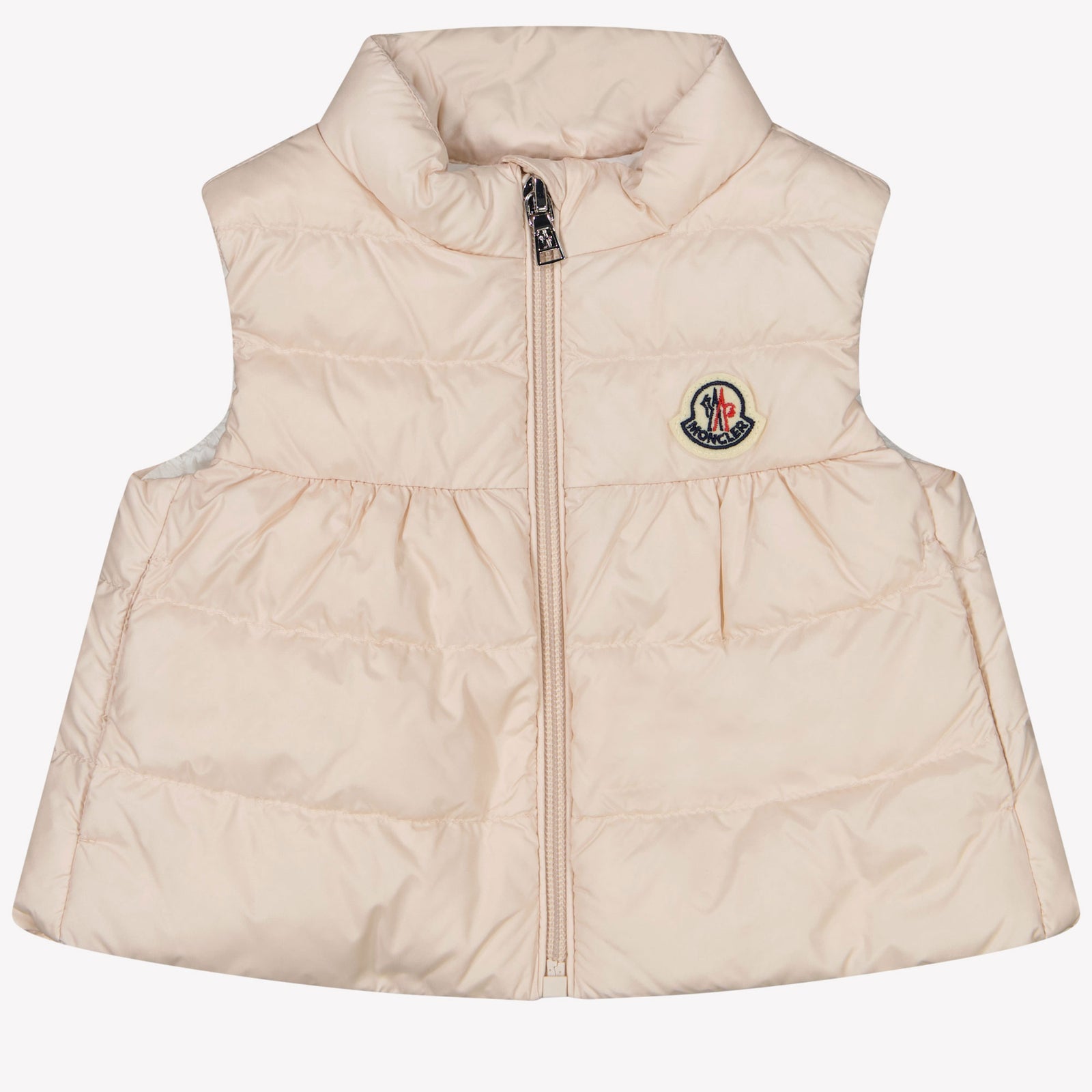 Moncler Hiva Baby Meisjes Bodywarmer In Licht Roze