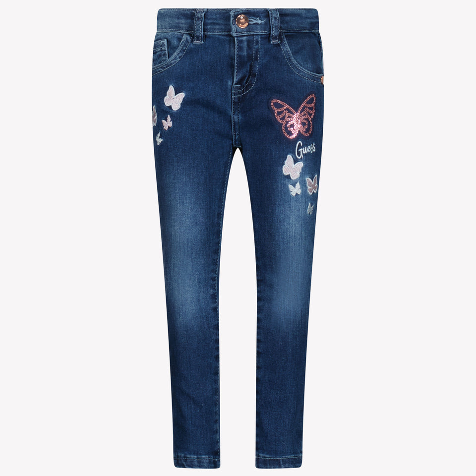 Guess Kids Girls Jeans In Blue