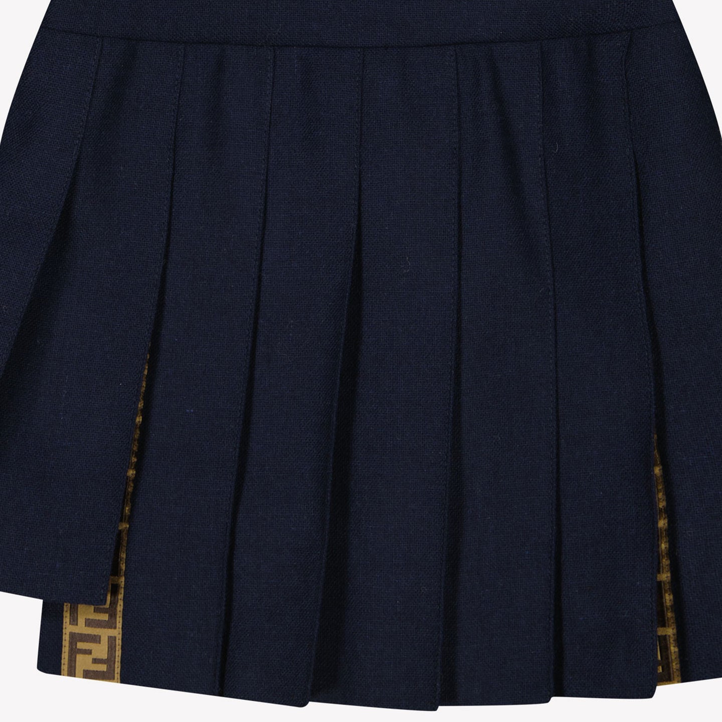 Fendi Baby Meisjes Jurk Navy