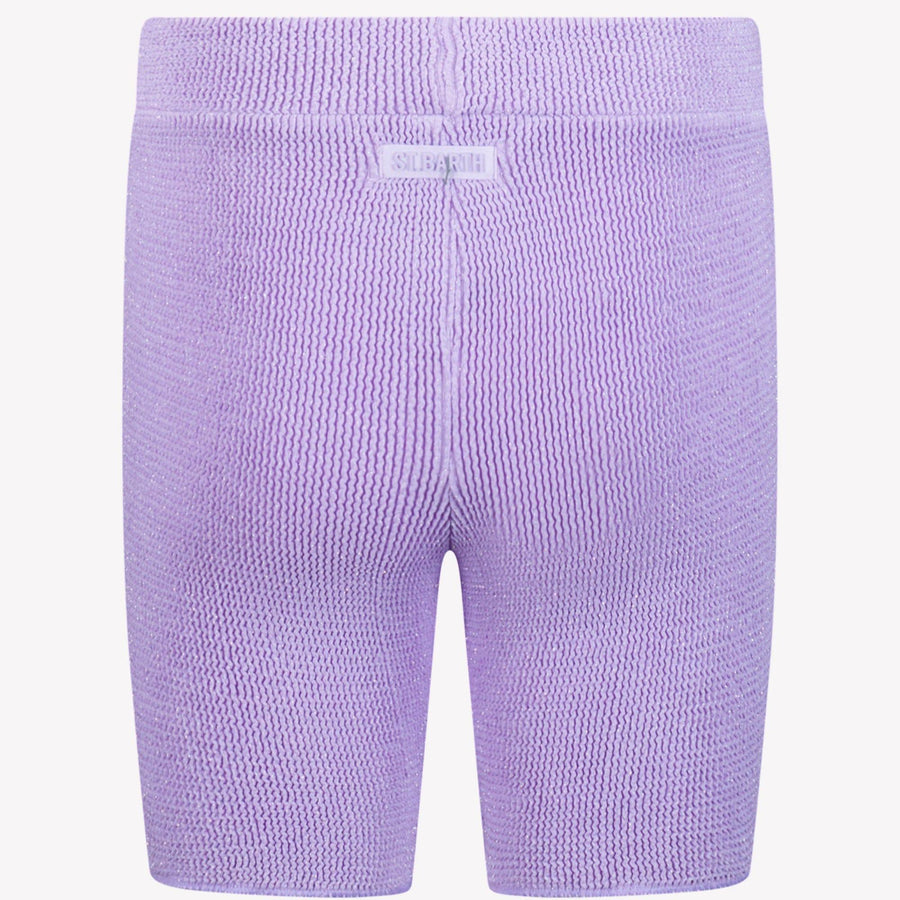 MC2 Saint Barth Kinder Meisjes Shorts Lila
