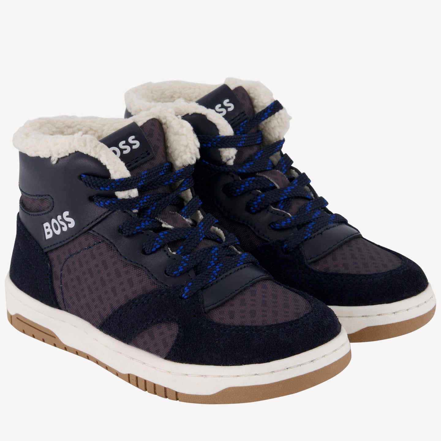 Boss Jongens Sneakers Navy