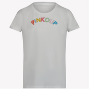 Pinko Kinder Meisjes T-Shirt Wit