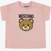 Moschino Baby Girls T-Shirt Light Pink
