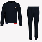 Moncler Kinder Jongens Joggingpak In Navy