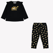 Moschino Baby girls set Black