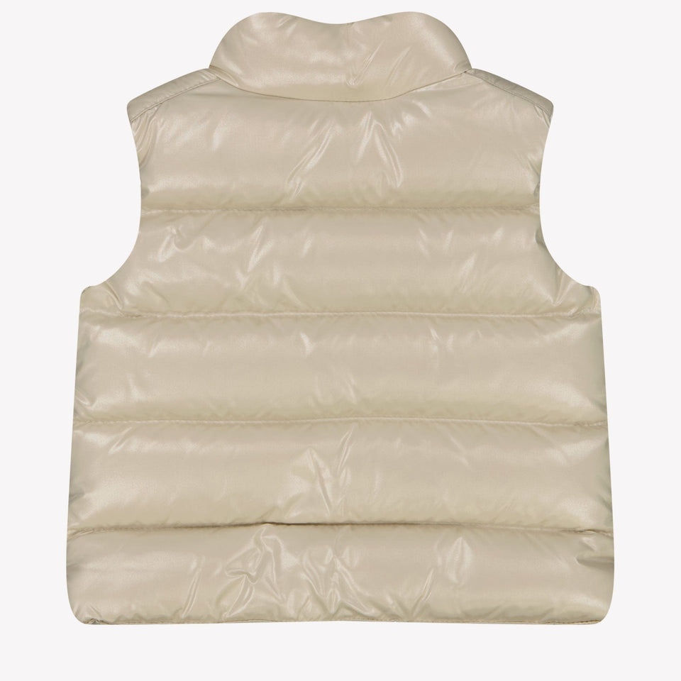 Moncler Bernard Baby Unisex Bodywarmer Beige