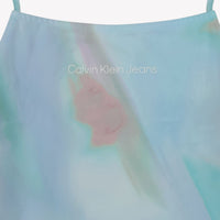 Calvin Klein Kinder Meisjes T-shirt Blauw
