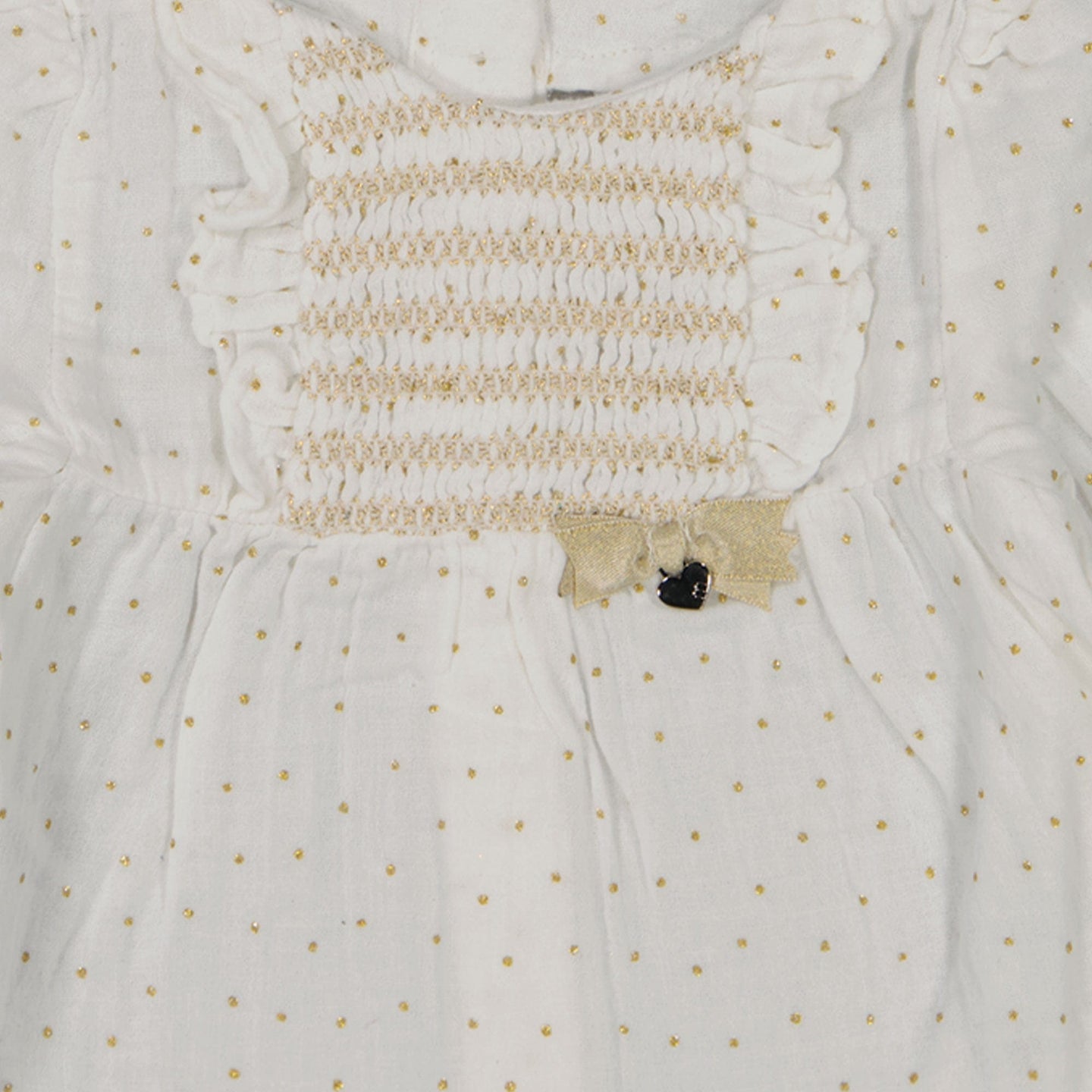 Mayoral Baby Meisjes Blouse Off White 6 mnd