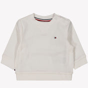 Tommy Hilfiger Baby Unisex Trui Wit