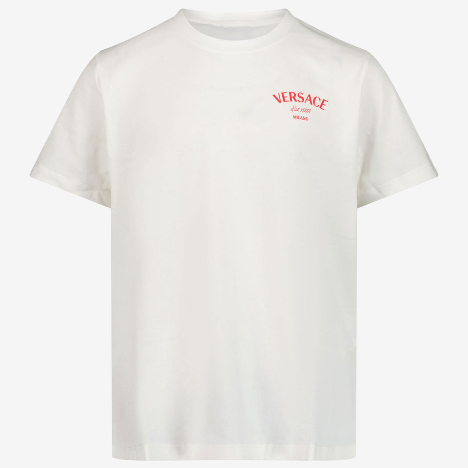 Versace Children's boys in t-shirt White