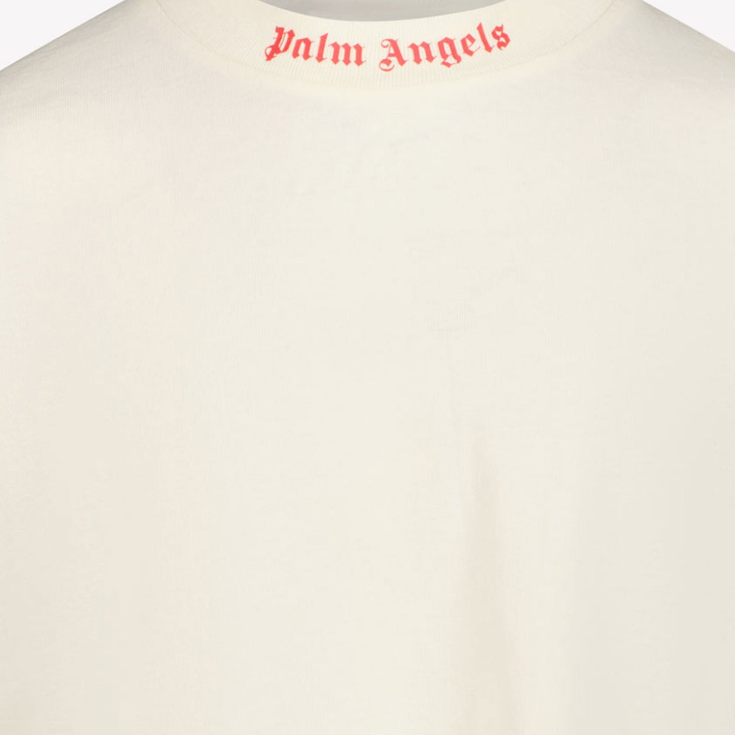 Palm Angels Kinder Meisjes T-Shirt In Off White