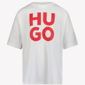 HUGO Children's Boys T-Shirt White