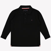 Tommy Hilfiger Baby Jongens Polo Zwart