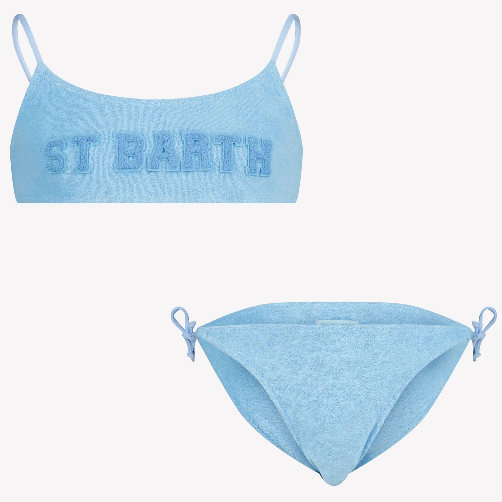 MC2 Saint Barth Kinder Meisjes Zwemkleding Licht Blauw 2Y