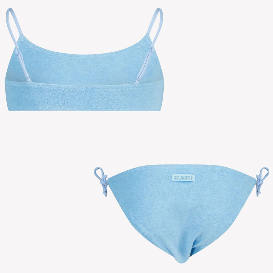 MC2 Saint Barth Kinder Meisjes Zwemkleding Licht Blauw