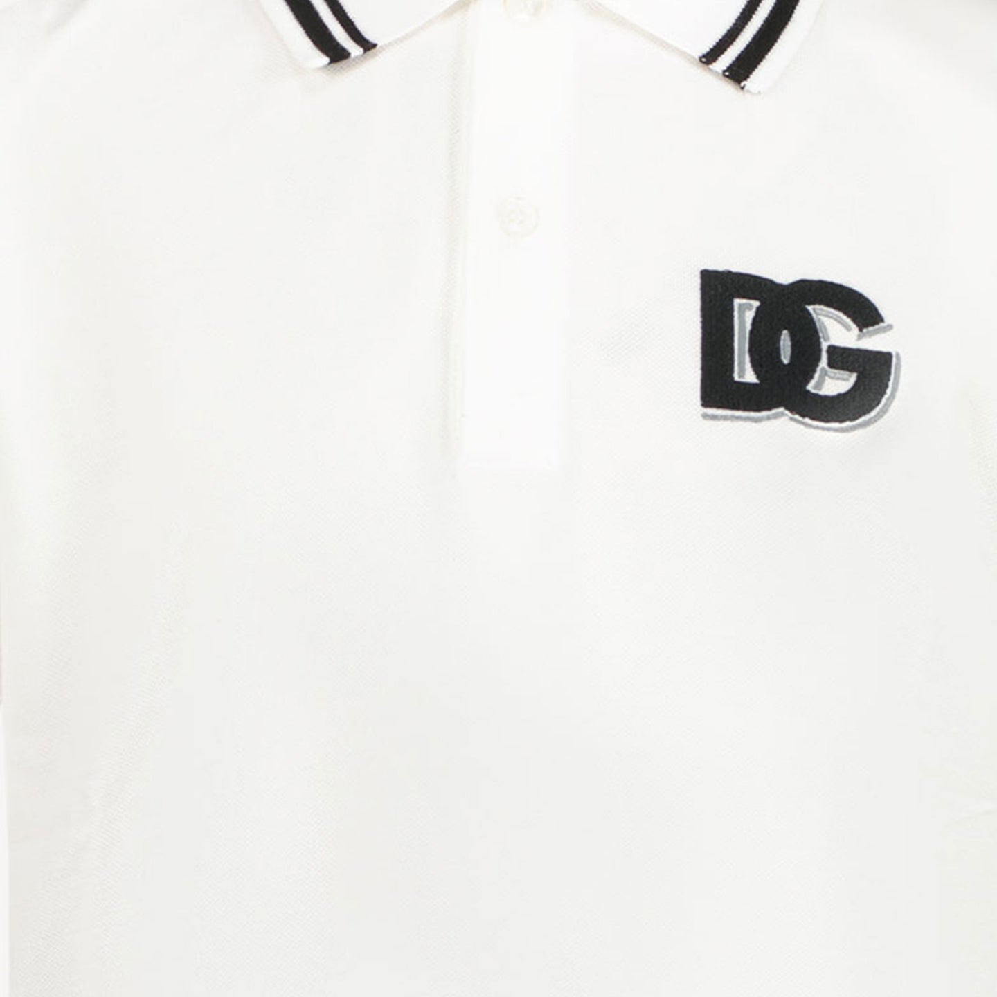 Dolce & Gabbana Kinder Jongens Polo In Wit